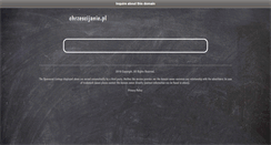Desktop Screenshot of bn.chrzescijanie.pl
